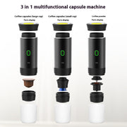 Portable 3-in-1 Espresso Maker