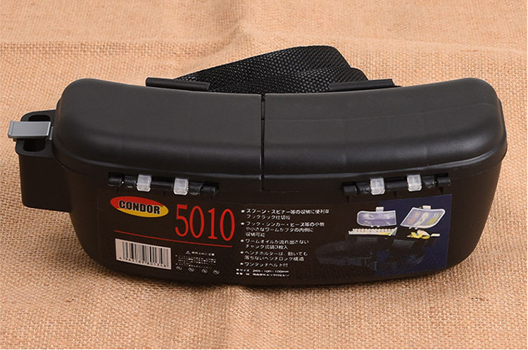 Waist-Mounted Fishing Tackle Box